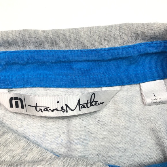 Travis Mathew Men’s Size Large Short Sleeve Polo Shirt - Picture 3 of 5